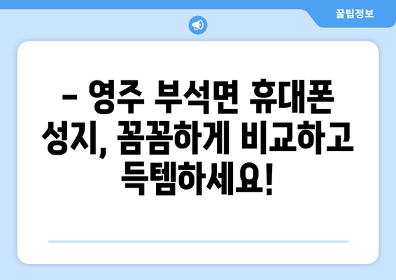 경상북도 영주시 부석면 휴대폰 성지 좌표| 최신 정보 & 가격 비교 | 휴대폰, 성지, 좌표, 가격, 할인