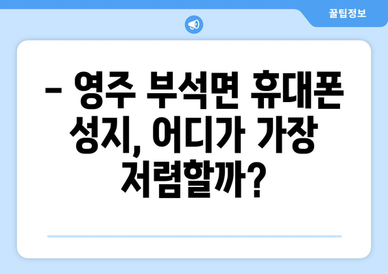 경상북도 영주시 부석면 휴대폰 성지 좌표| 최신 정보 & 가격 비교 | 휴대폰, 성지, 좌표, 가격, 할인