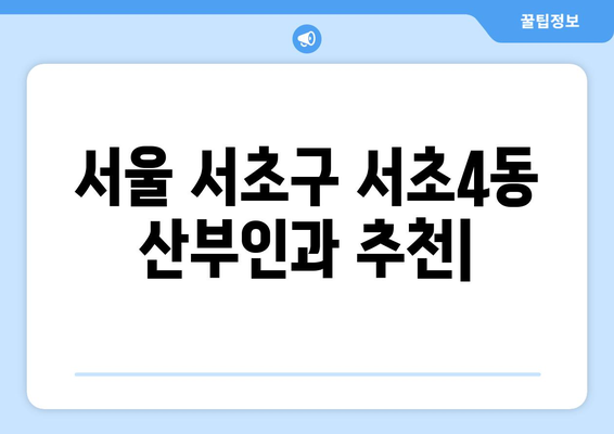 서울 서초구 서초4동 산부인과 추천| 꼼꼼하게 비교하고 선택하세요 | 산부인과, 여성병원, 진료, 후기, 정보