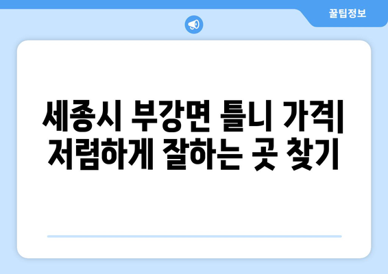 세종시 부강면 틀니 가격 비교 가이드 | 틀니 종류별 가격, 추천 정보