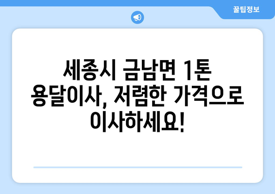 세종시 금남면 1톤 용달이사, 저렴하고 안전하게! | 세종특별자치시, 이삿짐센터, 가격비교, 견적