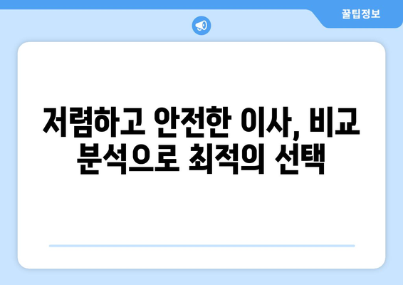 부산 영도구 동삼3동 1톤 용달이사 전문 업체 비교 가이드 | 저렴하고 안전한 이사, 지금 바로 찾아보세요!